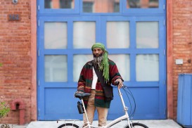 Bike Portrait: Reggae artist Ras-I and his folding bike in Fort Greene
