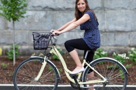 New York Bike Portrait Erin and Trek bicycle