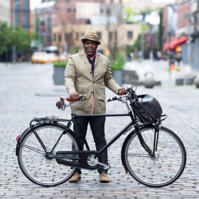New York Bike Portrait Shawn Drayton