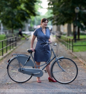 Brooklyn Bike Portrait Emily Jacobi