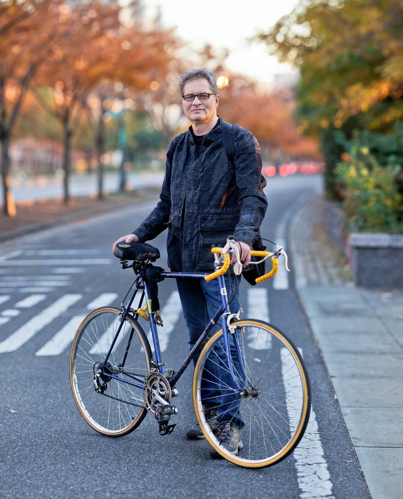 Bicycle Portrait Ed Lederman