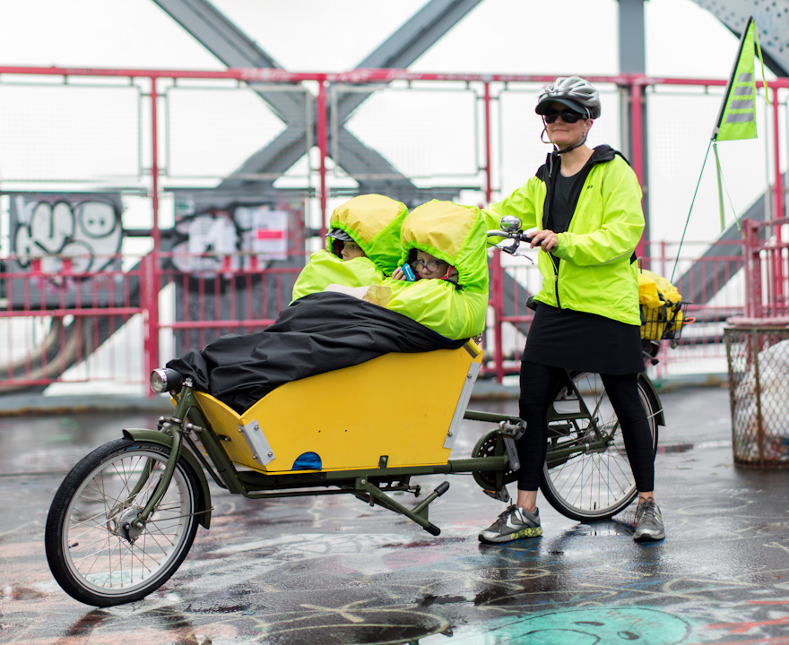 bakfiets new york brooklyn williamsburg bridge