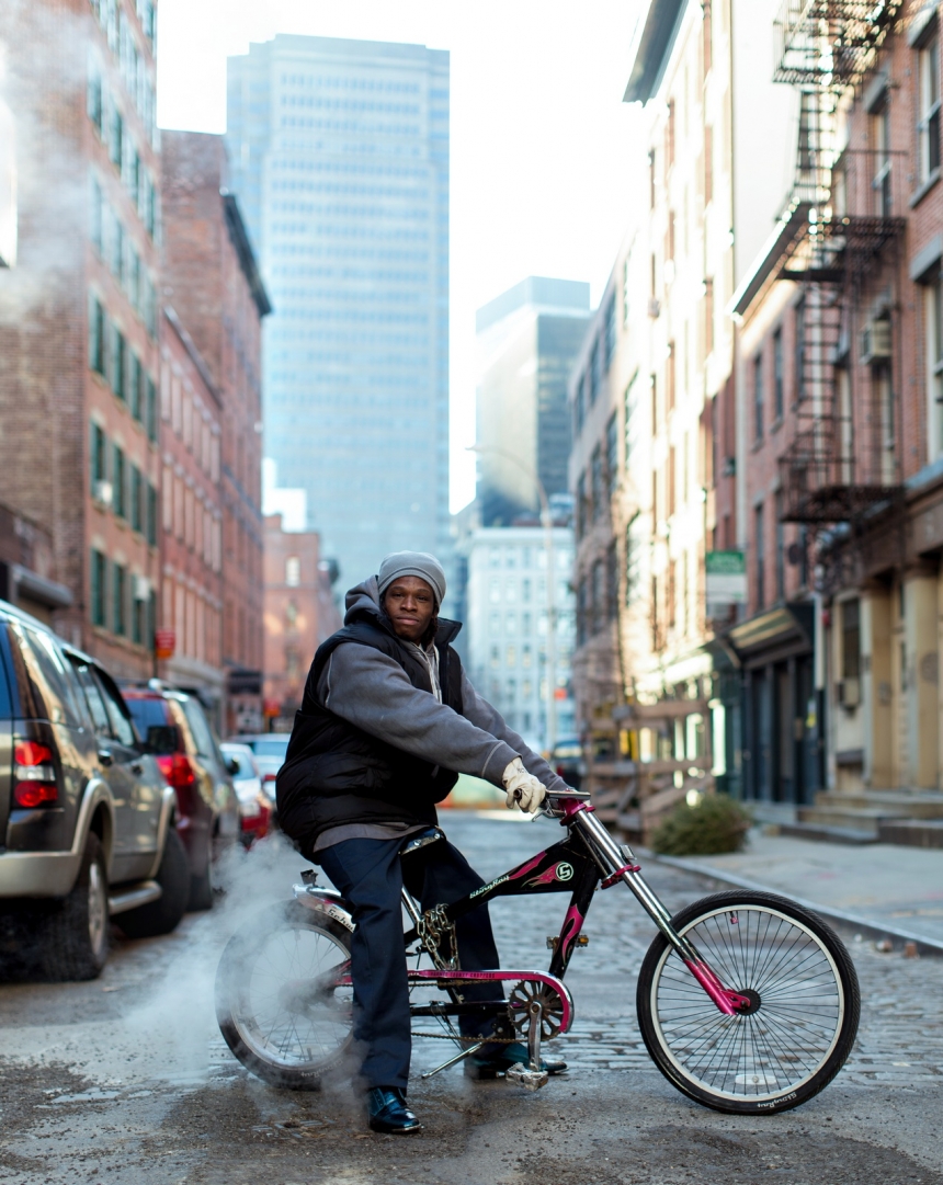 new york bike portrait eric schwinn stingray