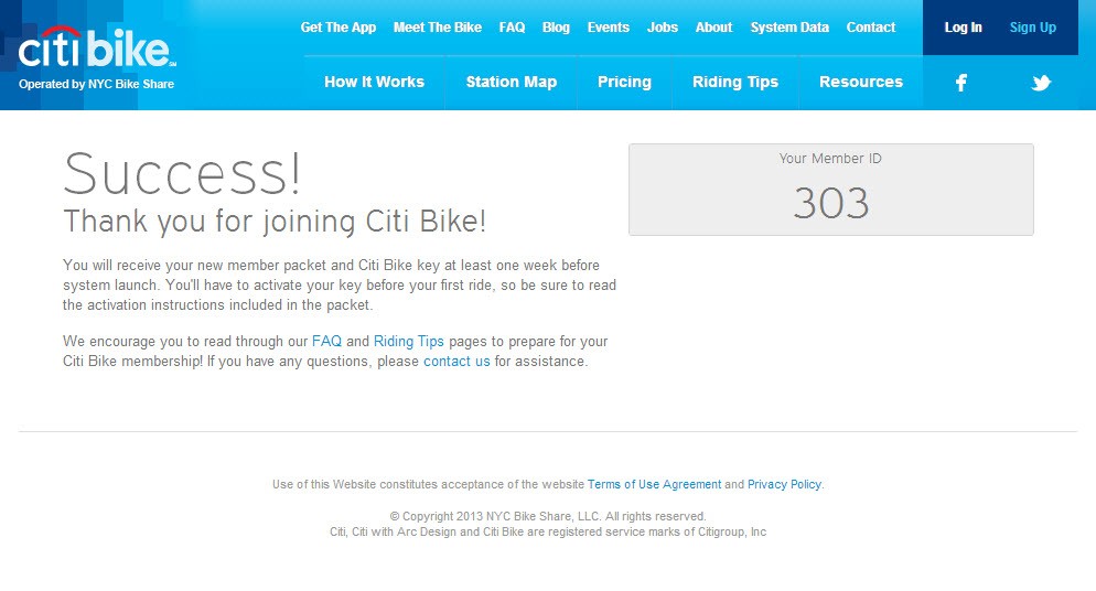 sign up for citi bike