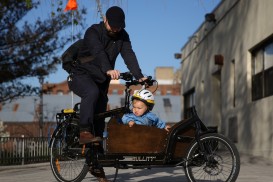 bullitt bike father son baby cargo bike