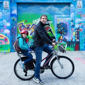 larry emilia bike father daughter