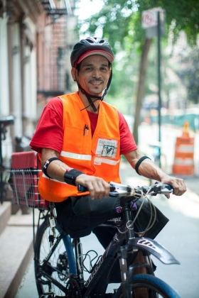new york bike delivery guy